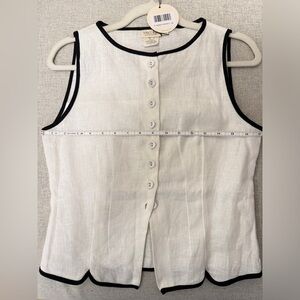 Vrg linen vest